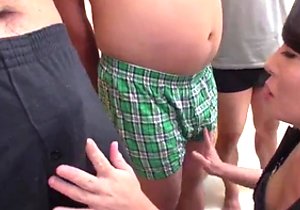 Asian housewife using a vibrator to get off