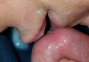 Sloppy blowjob from a semi-conscious bitch