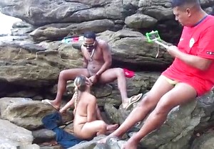 Outdoor fucking session with the best bitches