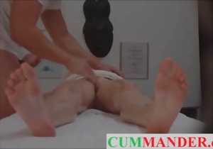 Cute-looking mature is getting a very nice erotic massage